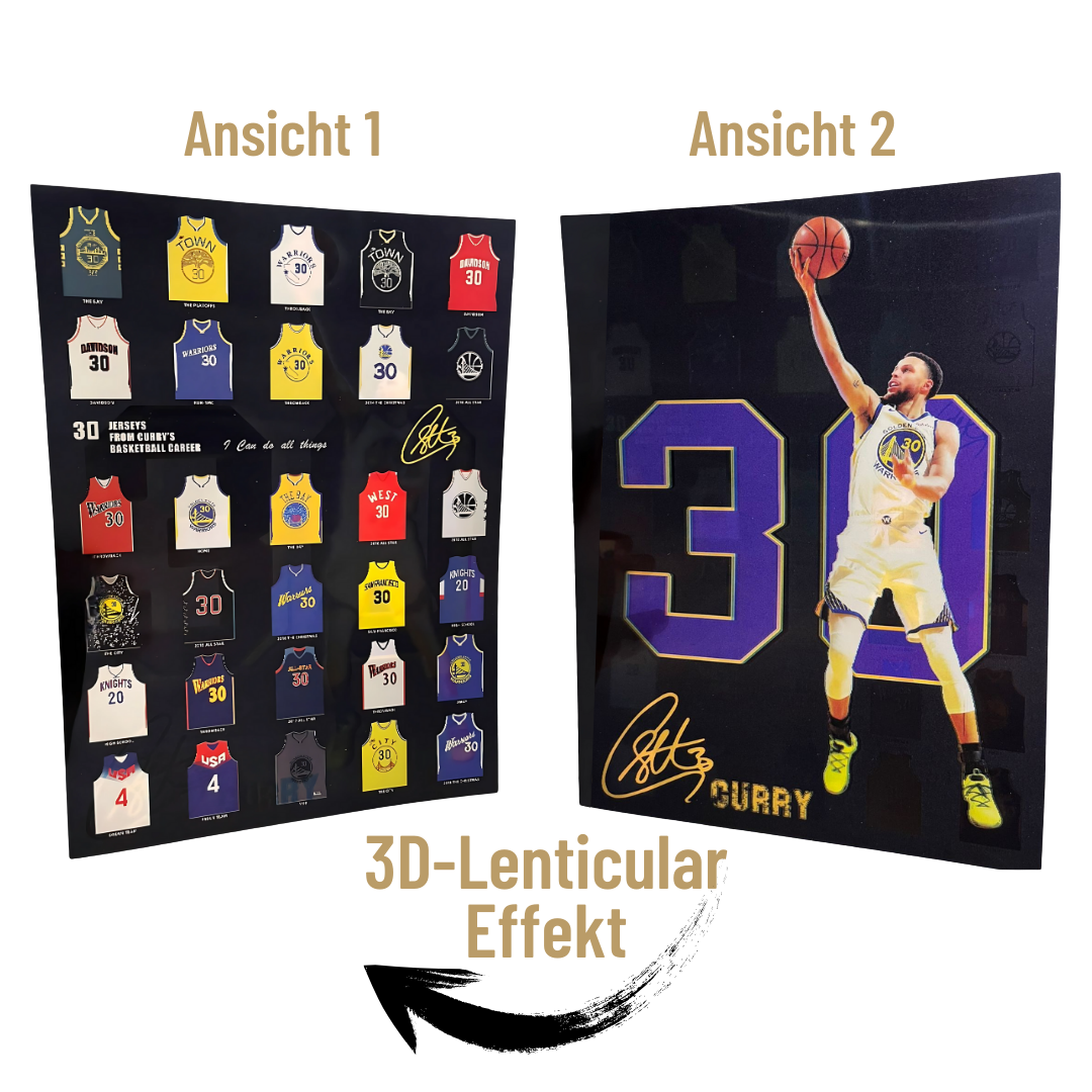 3D Lenticular Poster Basketball NBA Legenden